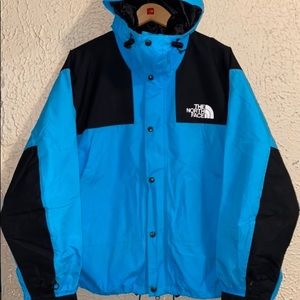 Vintage North Face Mens aqua mountain jacket Sz L USA Mint!! 🔥🔥🔥